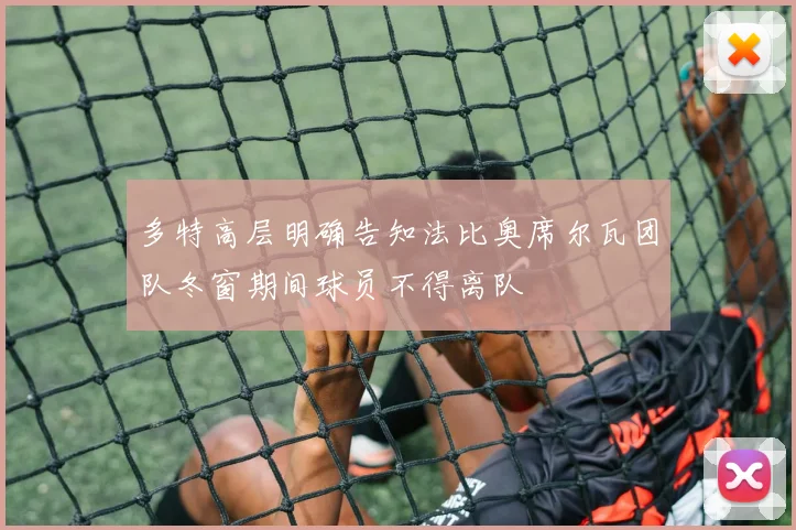 多特高层明确告知法比奥席尔瓦团队冬窗期间球员不得离队