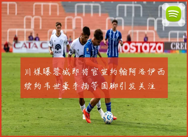 川媒曝蓉城即将官宣约翰阿洛伊西续约韦世豪李扬等国脚引发关注